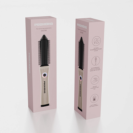 Беспроводная расческа-выпрямитель для волос РЕДМОНД HS1741