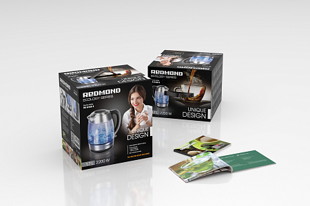 Электрический чайник REDMOND RK-G168-E