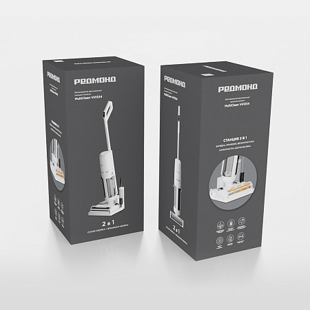 Пылесос моющий беспроводной РЕДМОНД MultiClean VH1334